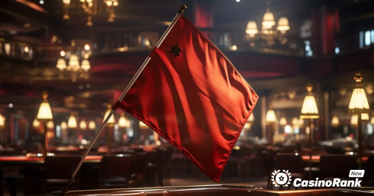 Големи червени знамена, които показват нови измами в онлайн казино