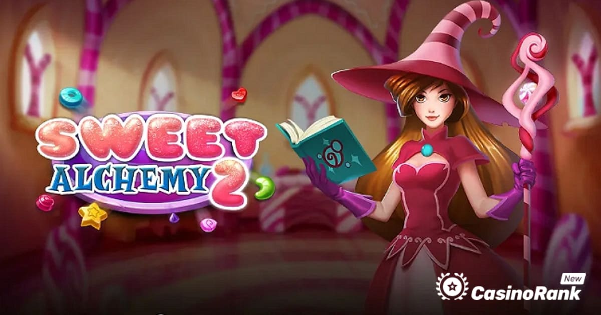 Play'n GO дебютира слот игра Sweet Alchemy 2