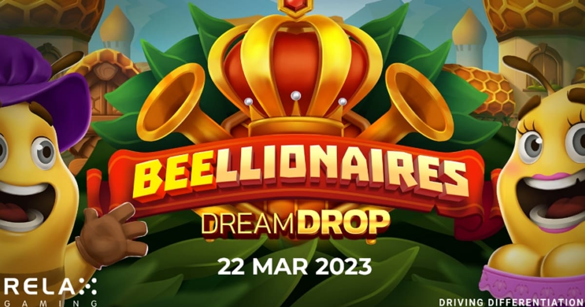 Relax Gaming стартира Beellionaires Dream Drop с 10 000 пъти изплащане