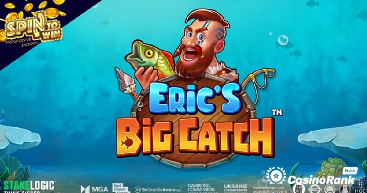 Stakelogic кани играчи на риболовна експедиция в Eric's Big Catch