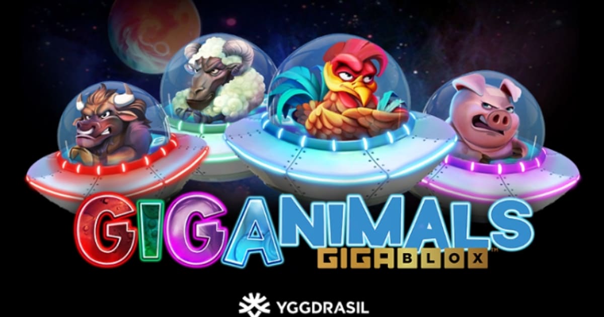 Отидете на междугалактическо пътешествие в Giganimals GigaBlox от Yggdrasil