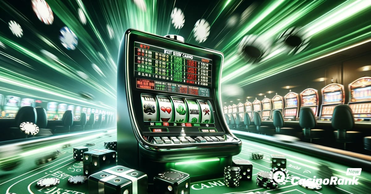 Най-добрите нови казино игри с бърз темп 2024